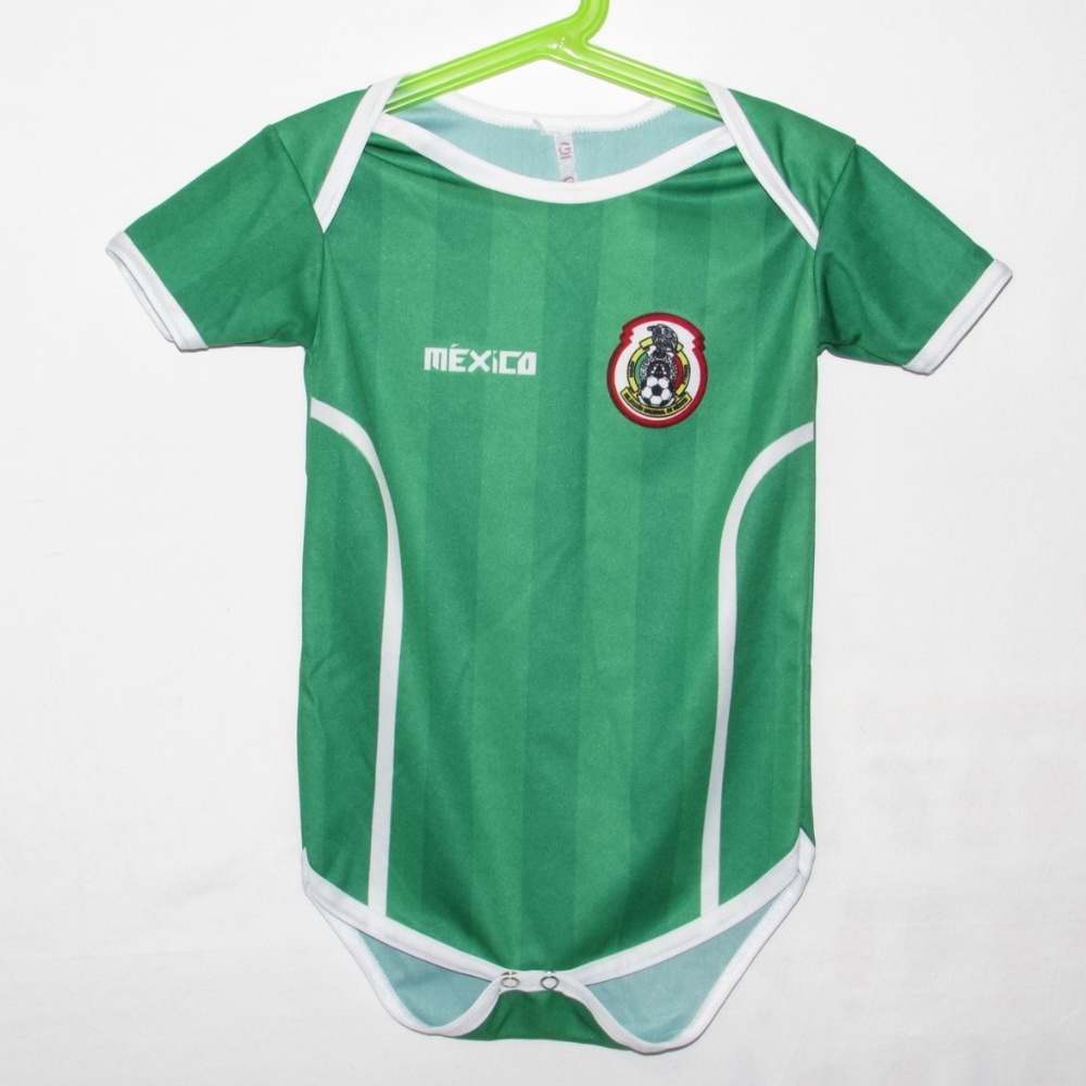 Chicharito Mexico Soccer Jersey Onesie Size 24 Months